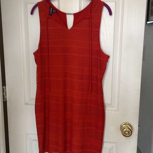 Classy orange dress  - Picture 4 of 4